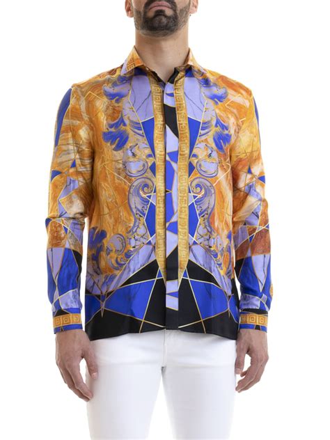 chemise motifs versace|All Shirts .